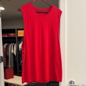 Red lululemon tank Top